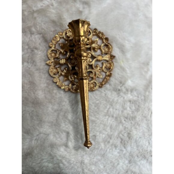 Homco one candle wall sconce made in USA - Picture 5 of 7